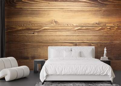 old wooden plank board background as texture Wall mural