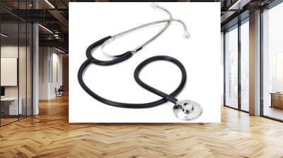 stethoscope on white background Wall mural