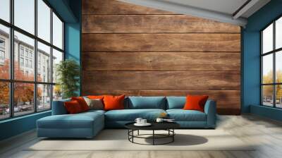 wooden background board table texture surface Wall mural