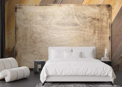 wooden background board texture Wall mural