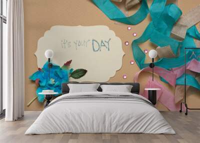 scrapbooking Wall mural