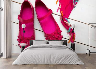 shoes Wall mural