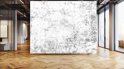 Black and white grunge frame. Distress overlay texture border. Abstract surface dust and rough dirty wall background concept. Worn, torn, weathered effect. Vector illustration, EPS 10.	
 Wall mural