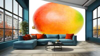 Mango isolated on white Wall mural