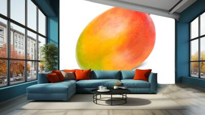 Mango isolated on white Wall mural