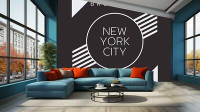 New York City Wall mural