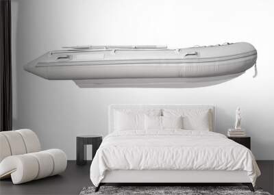 inflatable boat sideview Wall mural