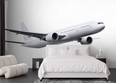 plane with path Wall mural