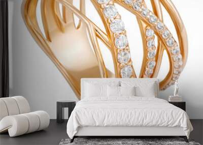 original female ring of gold Wall mural