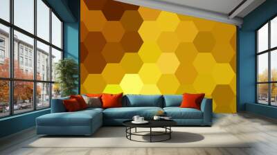 Abstract geometric triangles futuristic technology background. Illustration vector. Hexagon. eps 10 Wall mural