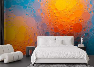 abstract multicolored background Wall mural