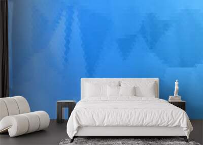 Vector dark blue background. Geometric abstract illustration. eps 10 Wall mural