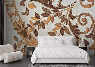 abstract pattern, texture tiles Wall mural