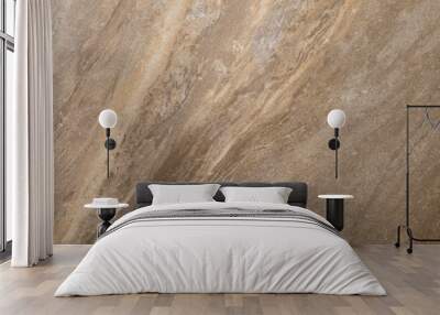 ceramic brown tile with rough abstract stone surface pattern Wall mural