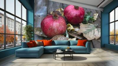 pomegranate Wall mural