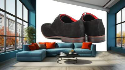 Black shoes Wall mural