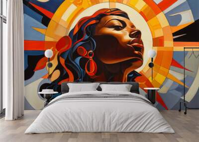 Sunflower Wall mural