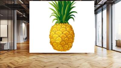 pineapple icon Wall mural