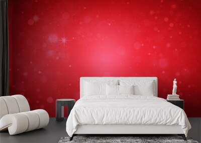 christmas background red valentine abstract background texture Wall mural