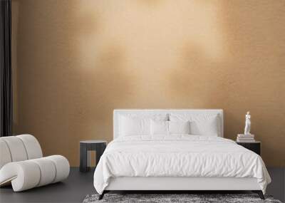 Textured cardboard with light brown to sandy beige gradient Wall mural