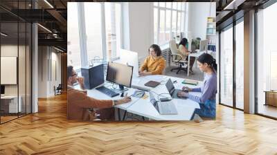 Young IT Development Team in Office Wall mural