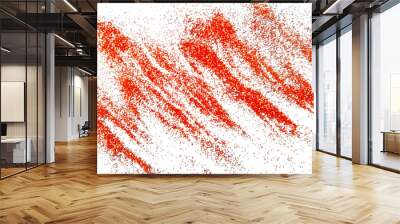  abstract of red fashion  abstract on white background Wall mural