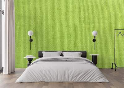 green fabric texture Wall mural