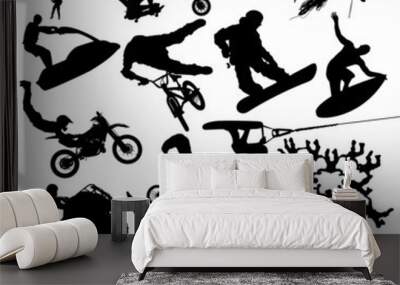 Extreme Sport Wall mural