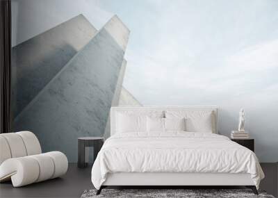 abstract concrete architecture Wall mural