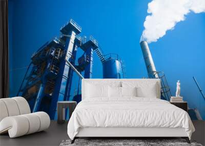 Equipment for production of asphalt, cement and concrete Wall mural