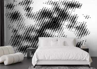 Abstract Noise Gradient Grain Dots Texture Vector Background
 Wall mural