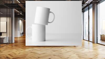 mug mock-up - two mugs Wall mural