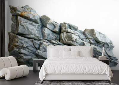 Big reef stone isolated on transparent background  Wall mural