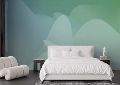 background of abstract glitter lights. silver, blue and black. de focused Wall mural