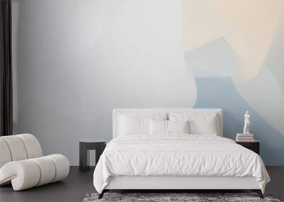 background of abstract glitter lights. silver, blue and black. de focused Wall mural