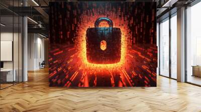 cyber security  Wall mural