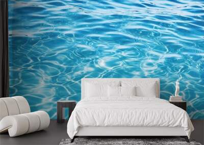 Water in sea swimming pool rippled water detail hd background Wall mural