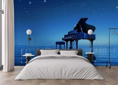 Piano Wall mural