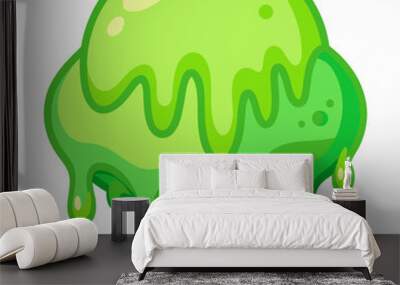 Slime color art vector Wall mural