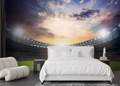 Stadium Background 4K Image Wall mural