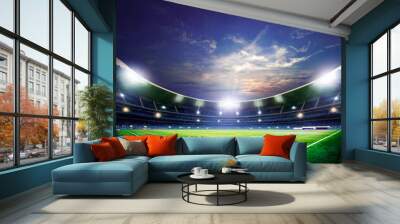 Stadium Background 4K Image Wall mural