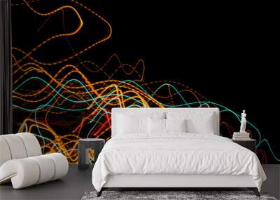 Lights and Sounds Wall mural