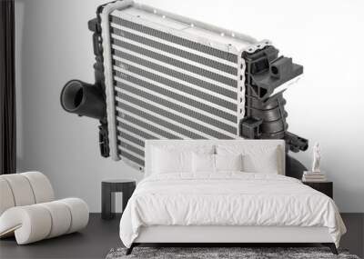 radiator intercooler on white background Wall mural