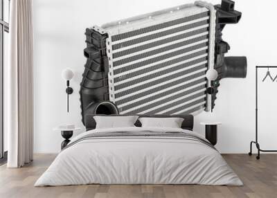 radiator intercooler on white background Wall mural