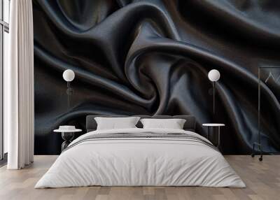 Black Velvet Background Wall mural