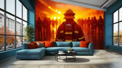 Fire Safety Course Wall mural