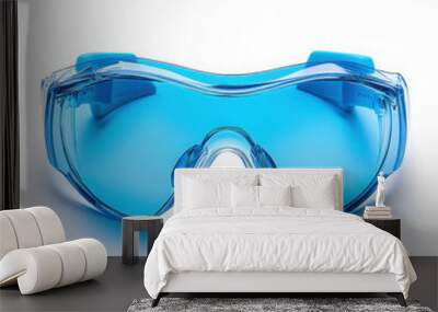 Safety Goggles Isolated Wall mural