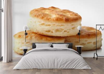 Southern biscuit isolated Wall mural