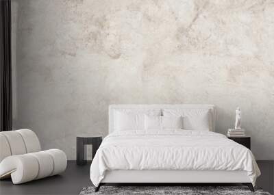 Vintage Grunge, Natural Cement Texture on White Background Wall mural