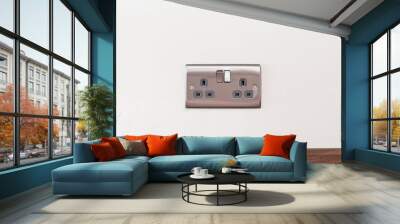 Plug socket Wall mural